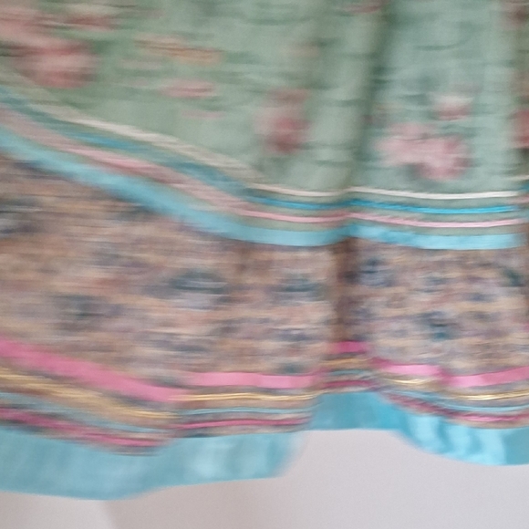 Bohemian Floral Maxi Skirt - Picture 5 of 8